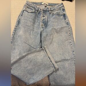 Abercrombie & Fitch Light Blue Denim Pants